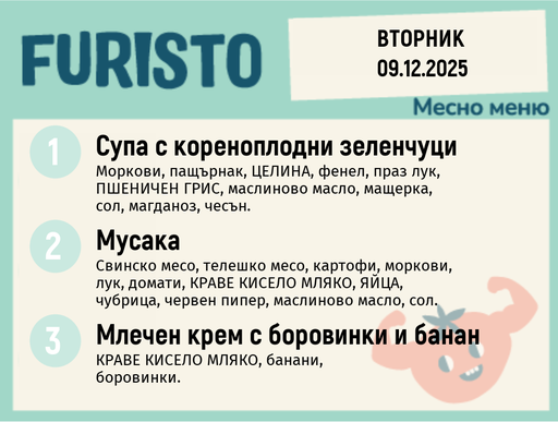 [DY.11.25.7767] Меню 09.12 месно  200гр.