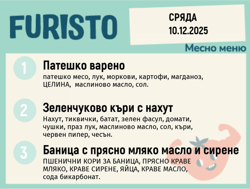 [DY.11.25.7769] Меню 10.12 месно 200гр. 