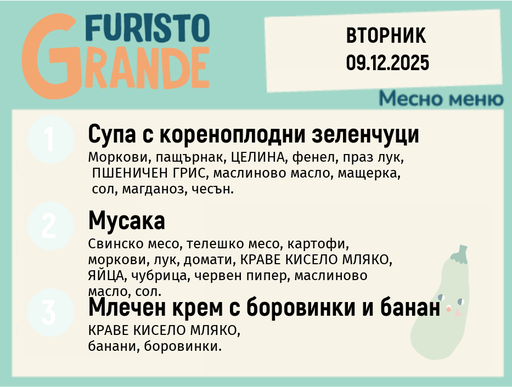 [DY.11.25.7655] Меню 09.12 месно  300гр.