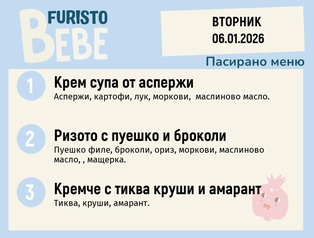 Меню 06.01 Bebe 200гр. 