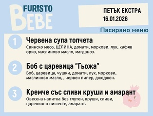 Меню 16.01 Екстра Bebe 200гр.