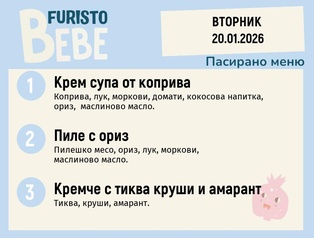 Меню 20.01 Bebe 200гр.