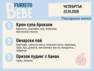 Меню 22.01 Bebe 200гр.