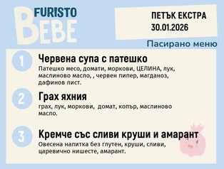 Меню 30.01 Екстра Bebe 200гр. 