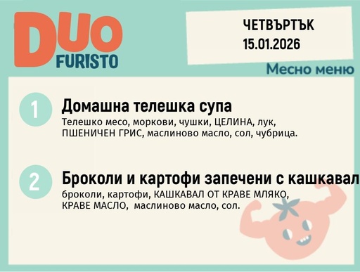 [DY.12.25.8436] Меню 15.01 DUO 200гр.