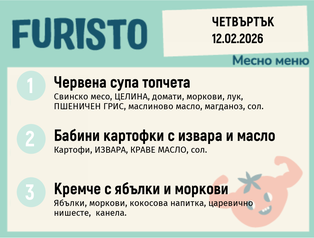 Меню 12.02 месно 200гр.