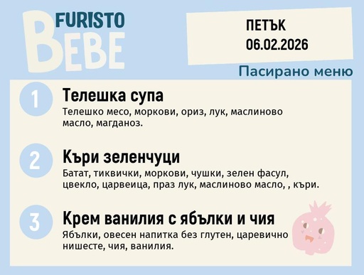 [DY.01.26.8767] Меню 06.02 Bebe 200гр.
