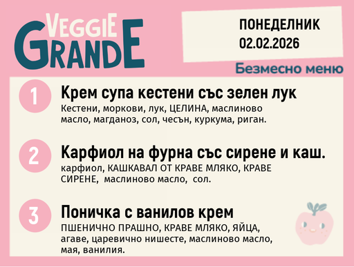 [DY.01.26.8691] Меню 02.02 безмесно 300гр.