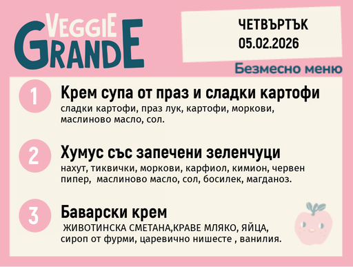 [DY.01.26.8697] Меню 05.02 безмесно 300гр.