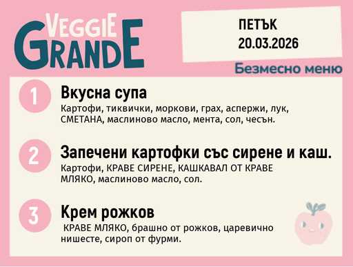 [DY.02.26.9167] Меню 20.03 безмесно 300гр.