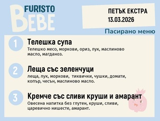 Меню 13.03 Екстра Bebe 200гр.