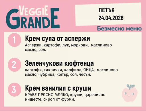 [DY.03.26.9619] Меню 24.04 безмесно 300гр. 